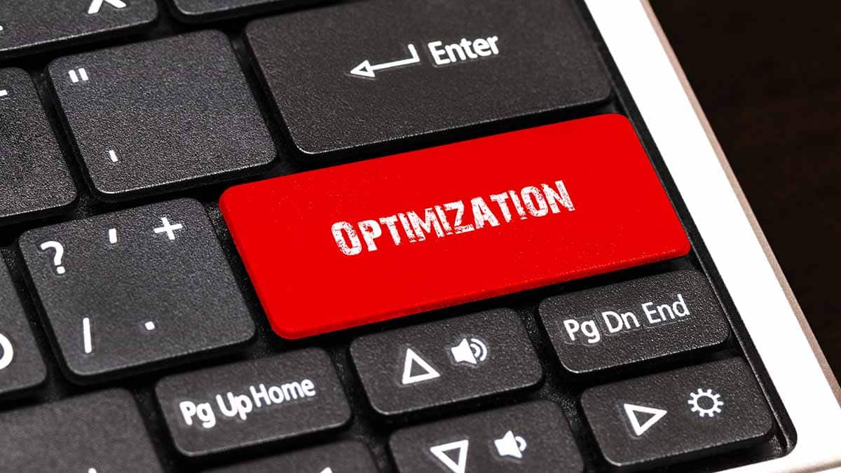 Optimize your website for success.